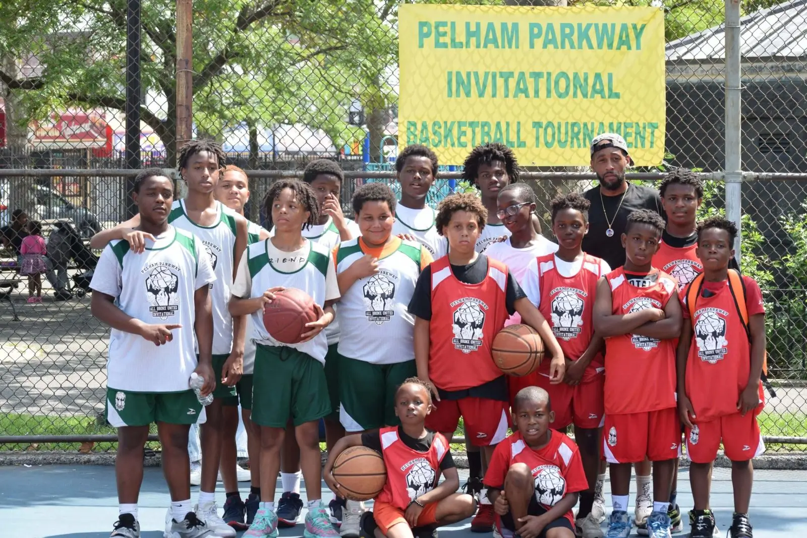 Young players grouped under tournament banner